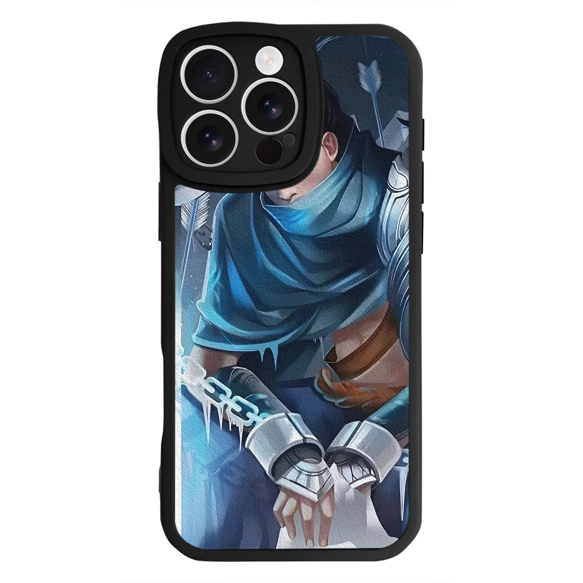 リーグ・オブ・レジェンド League of Legends LOL 【iPhone 16シリーズ対応】シリコンスマホケース（レザー調） 材質：シリコン